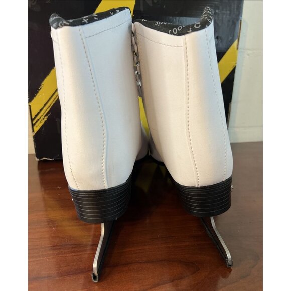Nattork Coolmax Figure Skates Women's Size 10 White NIB - Picture 5 of 16